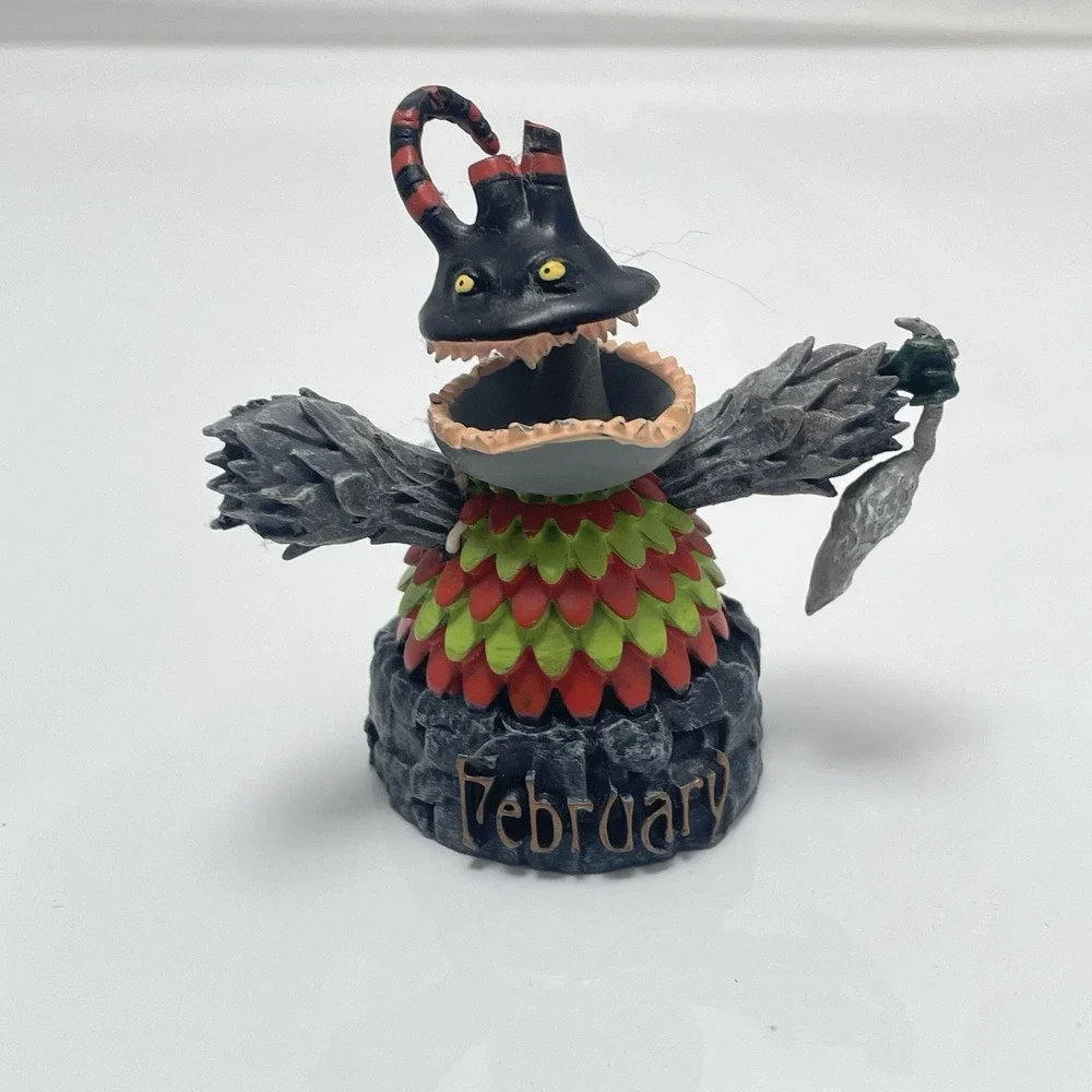 Nightmare‎ Before Christmas Perpetual Calendar Figurine Set of 3 -Damaged Read